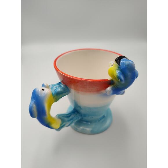 Casa Nova 3D Mug Features: Dolphins-‎ painted unique - Picture 2 of 5